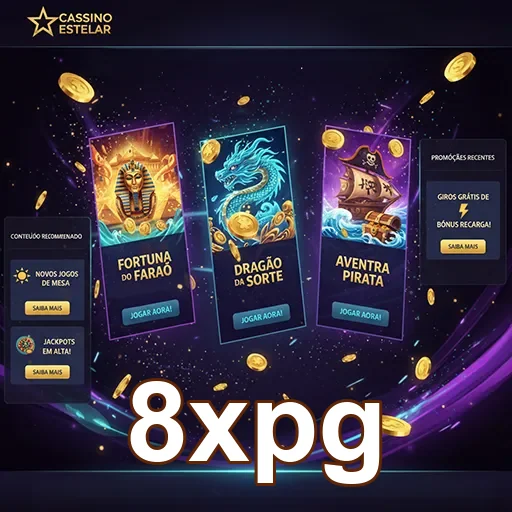 Acesso facilitado para todos os jogadores - 8xpg