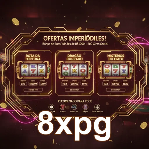 Ofertas imperdíveis do site 8xpg para você aproveitar ao máximo.